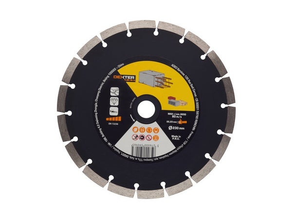 Disque Diamant Pour Béton Dexter Pro, Diam.230 Mm