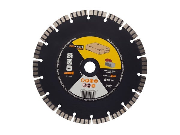 Disque Diamant Pour Pierre Dexter Pro, Diam.230 Mm