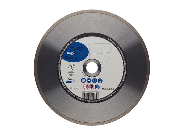 Disque Diamant Céramique Pour Carrelage, Diam.230 Mm