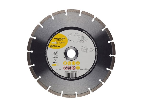 Disque Diamant Pour Béton, Diam.230 Mm