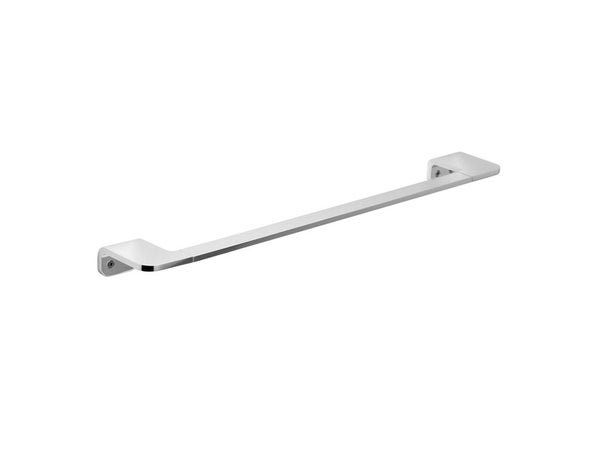 Porte-serviettes aluminium 1 barre fixe flat