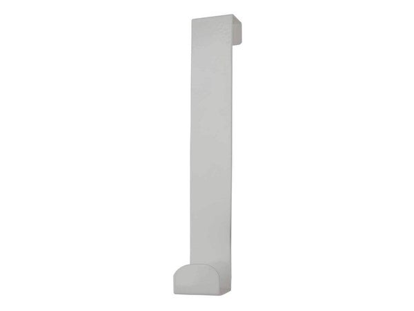 Patère 1 Patère, À Visser, Acier, Blanc