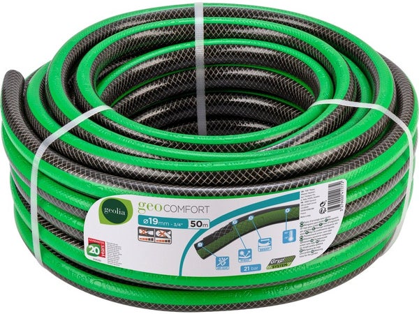 Tuyau d'arrosage GEOLIA Geocomfort L.50 m Diam.18.5 mm