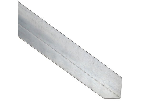 Cornière Égale Acier Galvanisé Gris, L.1 M X L.1.6 Cm X H.1.6 Cm