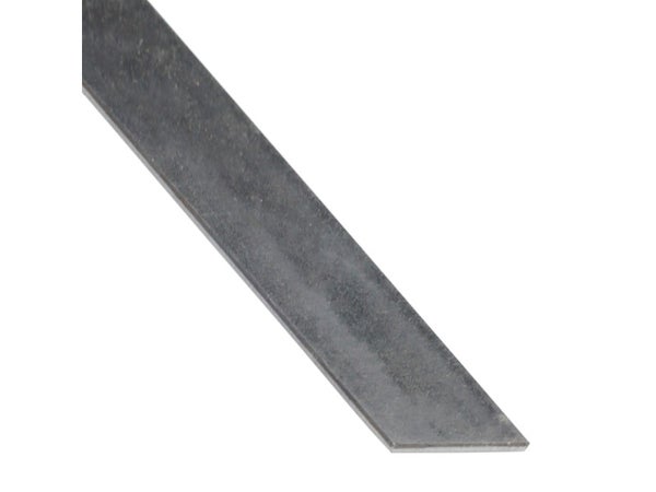 Plat Acier Galvanisé Noir, L.2 M X L.3.5 Cm X H.0.2 Cm