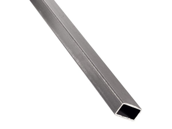 Tube Rectangulaire Acier Brut Noir, L.1 M X L.3.5 Cm X H.2 Cm