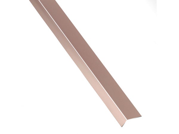 Cornière Inégale Aluminium Anodisé Blanc<Multisep/>Orange, L.1 M X L.1.6 Cm X H.