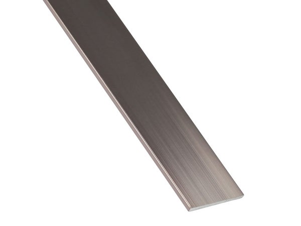 Plat Aluminium Anodisé Cuivre, L.1 M X L.3 Cm X H.0.2 Cm