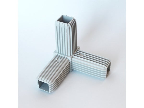 Connecteur Angle Pvc Époxy Gris, L.2.35 Mm