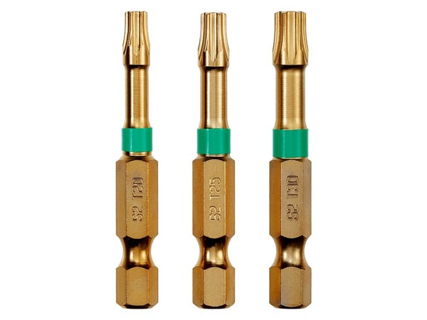 Lot De 3 Embouts De Vissage Torsion T20, 25, 30, 50 Mm Dexter Pro