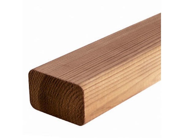 Lambourde Pour Terrasse Bois Résineux Pin, Marron, L.2.4 M X L.7 Cm X Ep.45 Mm