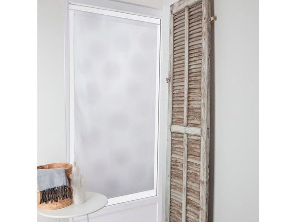 Vitrage Transparent Blanc L.80 X H.160 Cm