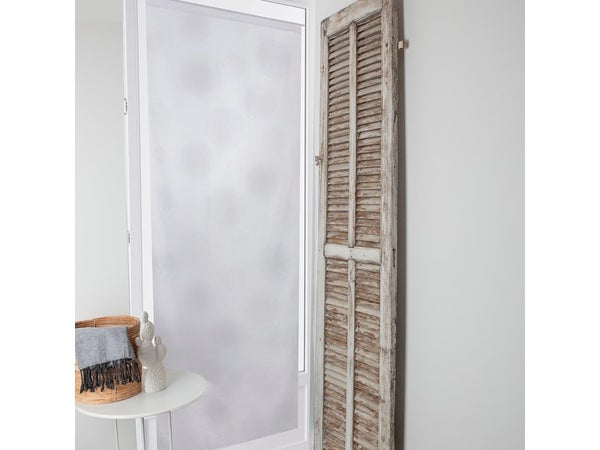 Vitrage Transparent Blanc L.90 X H.210 Cm