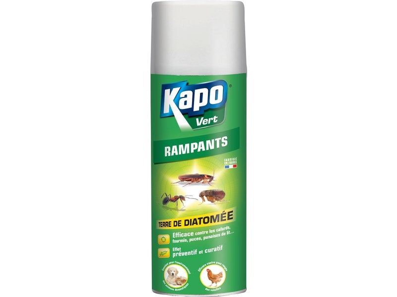 Terre de diatomée traitement rampants KAPO, 100 gr