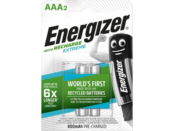 Lot De 2 Piles Alcaline Aaa E300624300  Energizer