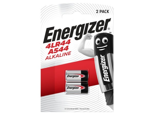 Lot De 2 Piles Alcaline A544, 6 V, Energizer