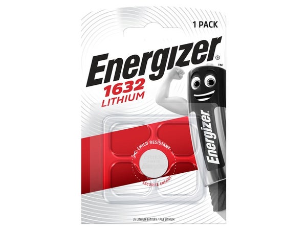 Pile Alcaline Cr1632, 3 V, Energizer