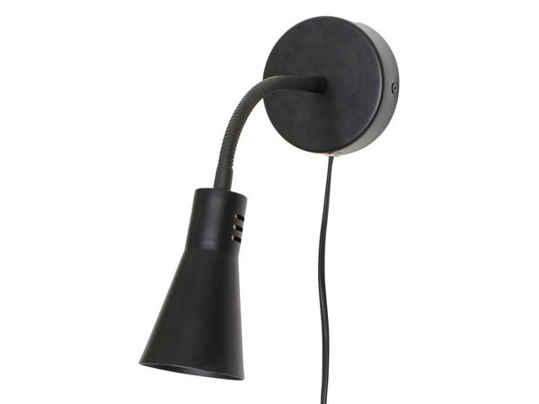 Applique, Classique Métal Noir Inspire Skit 1 Lumière(S)