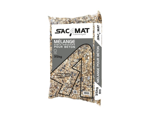 Mélange Sable 0/4 / Gravillon 4/20 35