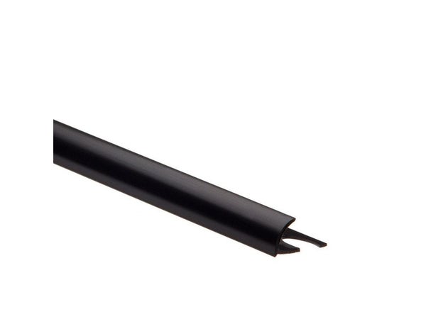 Quart-De-Rond Mur Noir Mat Pvc L.250 Cm X Ep.12 Mm