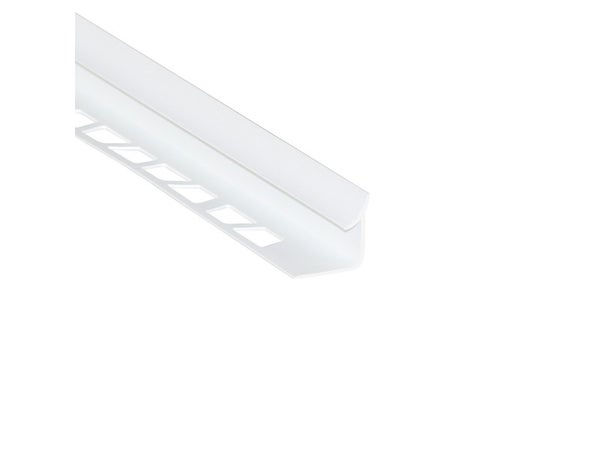 Profil D'Étanchéité Mur Blanc Mat Pvc L.250 Cm X Ep.8 Mm