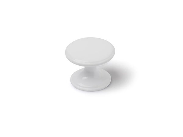 Lot De 4 Boutons De Meuble Rond Zamak Peint H.27 X L.33 X P.33 Mm