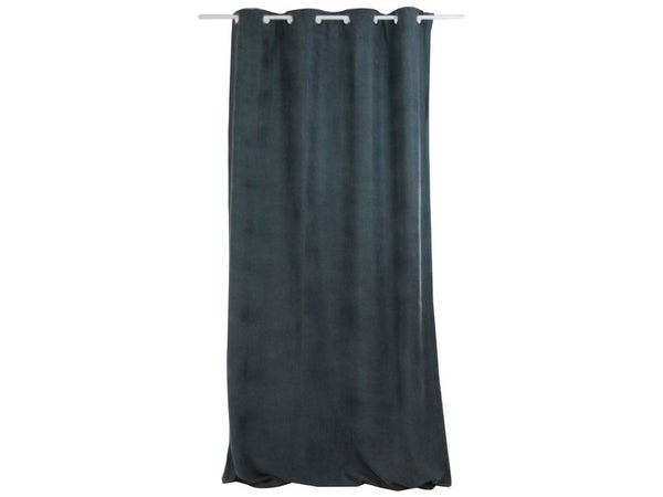 Rideau occultant isolant thermique, Alaska gris foncé l.140 x H.260 cm