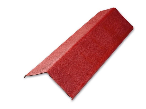 Rive Asymétrique Rouge Intense Pour Plaques Easyfixe/Easyline Onduline 1M