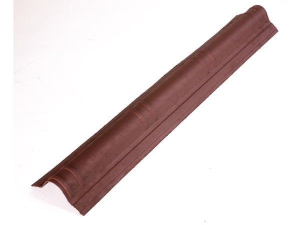 Faîtière Pour Plaque Onduvilla Rouge Ombré, L.1.06 M