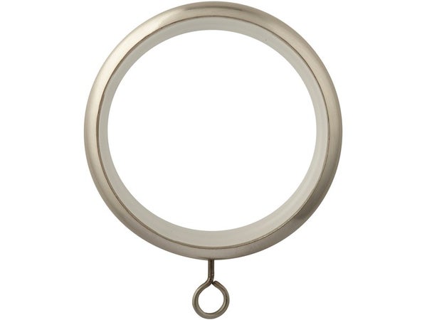 Anneaux Tringle À Rideau Chic 28 Mm Acier Chromé Inspire