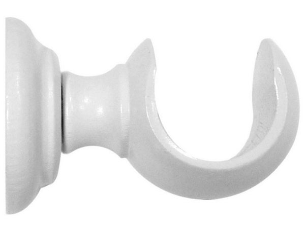 Support Avec Perçage, 35 Mm Blanc Laqué Inspire