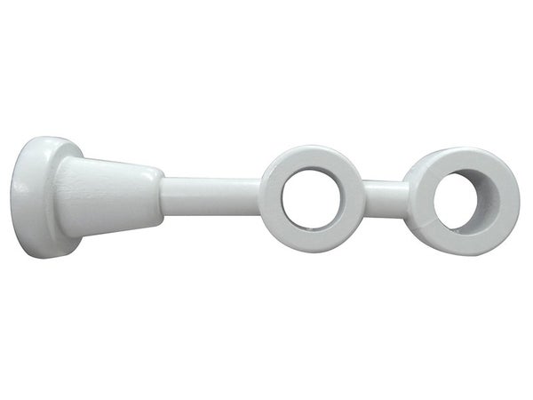 Support Extensible Tringle À Rideau, 28 Mm Blanc Satiné Inspire