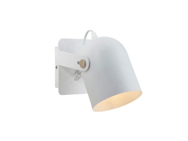 Applique, Moderne Métal Blanc Brilliant Yan 1 Lumière(S)