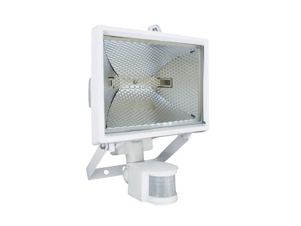 Projecteur À Fixer À Détection R7S, 118 Mm Tanko Extérieur Max 400W Blanc Brilli