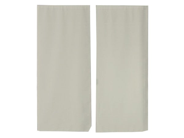 Paire de vitrages tamisant, Rio naturel L. 45 x H .120 cm