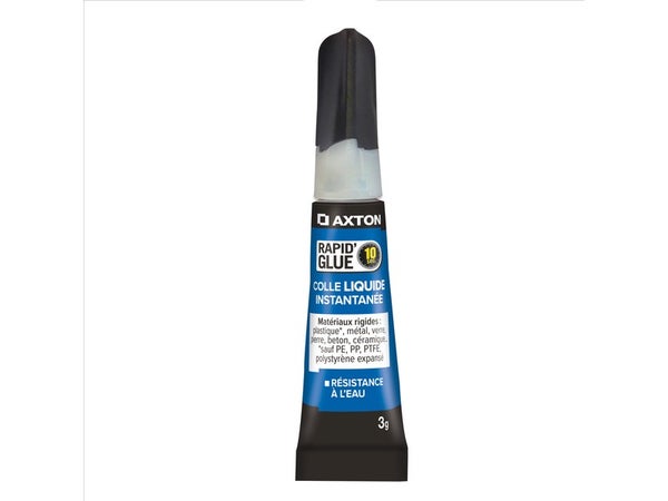 Colle glue liquide Rapid', AXTON, 3 g