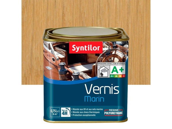 5L Incolore Vernis Marin bois SL100 - Ultraprotection aux Intempéries UV -  Satiné - Cdiscount Bricolage