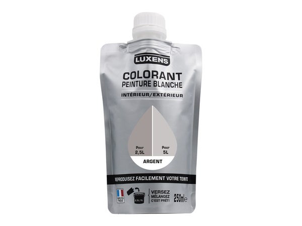 Colorant Spécial Peinture Acrylique Luxens 250 Ml Argent