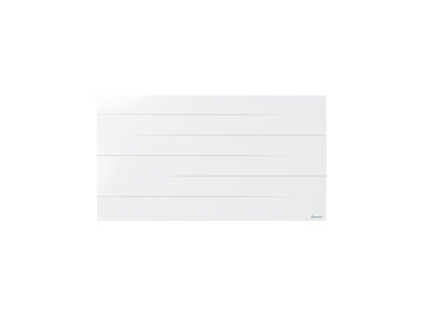 Radiateur éléctrique double système chauffant Malao, SAUTER, 2000 W horizontal, blanc