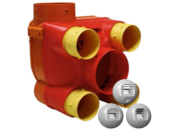 Kit VMC simple flux simple flux hygroréglable EQUATION Hygro 3