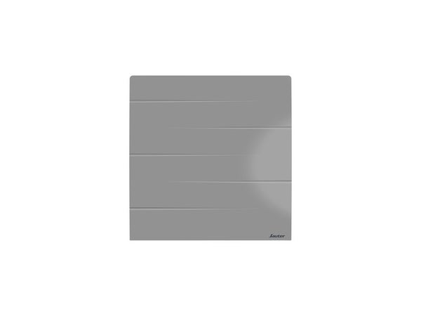 Radiateur Électrique Double Système Chauffant 1000W Sauter Malao Horizontal Gris