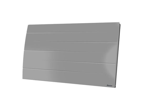 Radiateur éléctrique double système chauffant, 2000 W SAUTER Malao, horizontal, gris