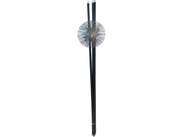 Kit de ramonage canne de 7 m, DMO, hérisson en acier diam. 250 mm