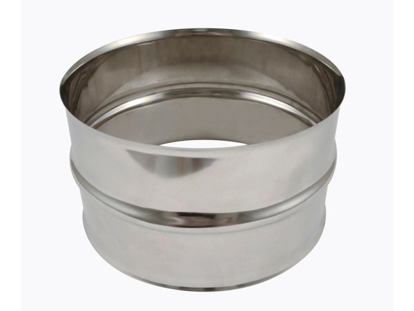 Manchette départ sur buse pour tubage, JONCOUX, diam. 125 mm inox