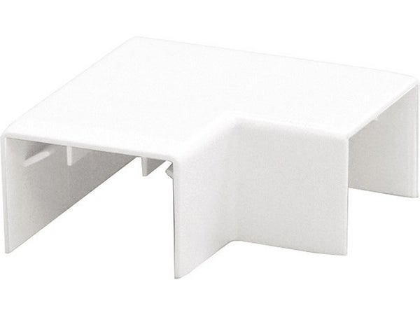 Lot De 2 Angles Plats Blanc Pour Moulure, H. 3.5 X P.1.8 Cm