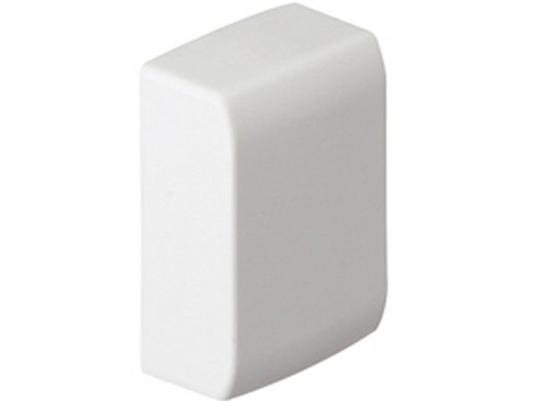 Lot De 2 Embouts Blanc Pour Moulure, H. 2.6 X P.1.5 Cm