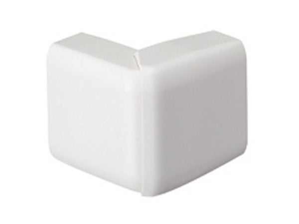 Lot De 2 Angles Extérieurs Variables Blanc Pour Moulure, H. 2.6 X P.1.5 Cm