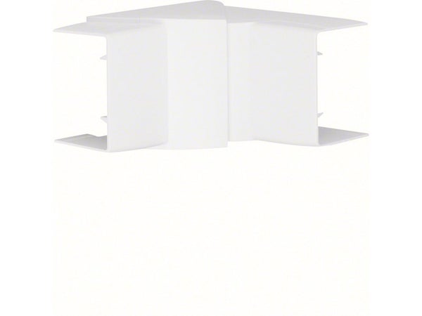 Angle Intérieur Variable Blanc Pour Goulotte, H. 6.3 X P.4.5 Cm