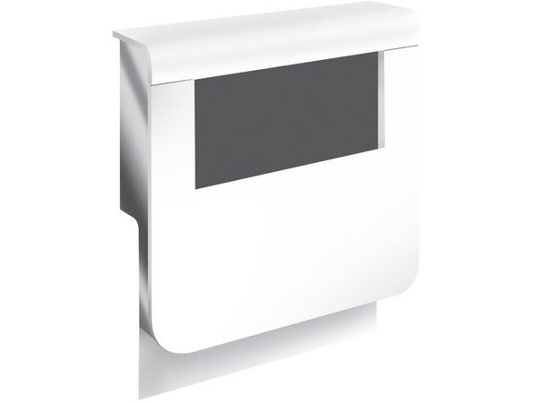 Adaptateur Blanc Pour Plinthe, H. 19 X P.16.5 Cm