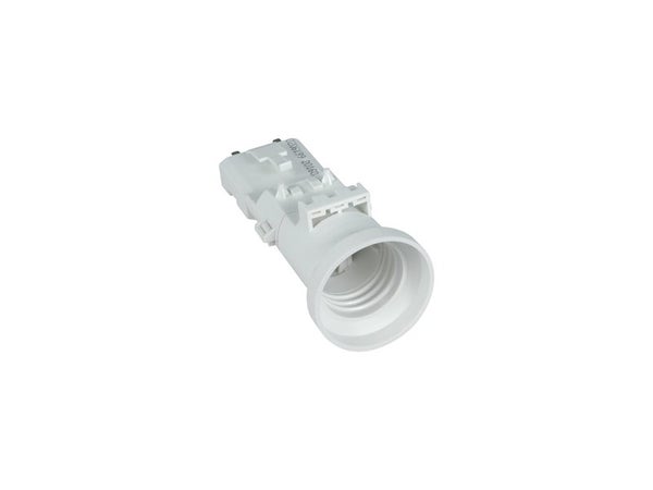 Fiche Dcl Et Douille Électrique À Clips E27 Polyamide, Blanc